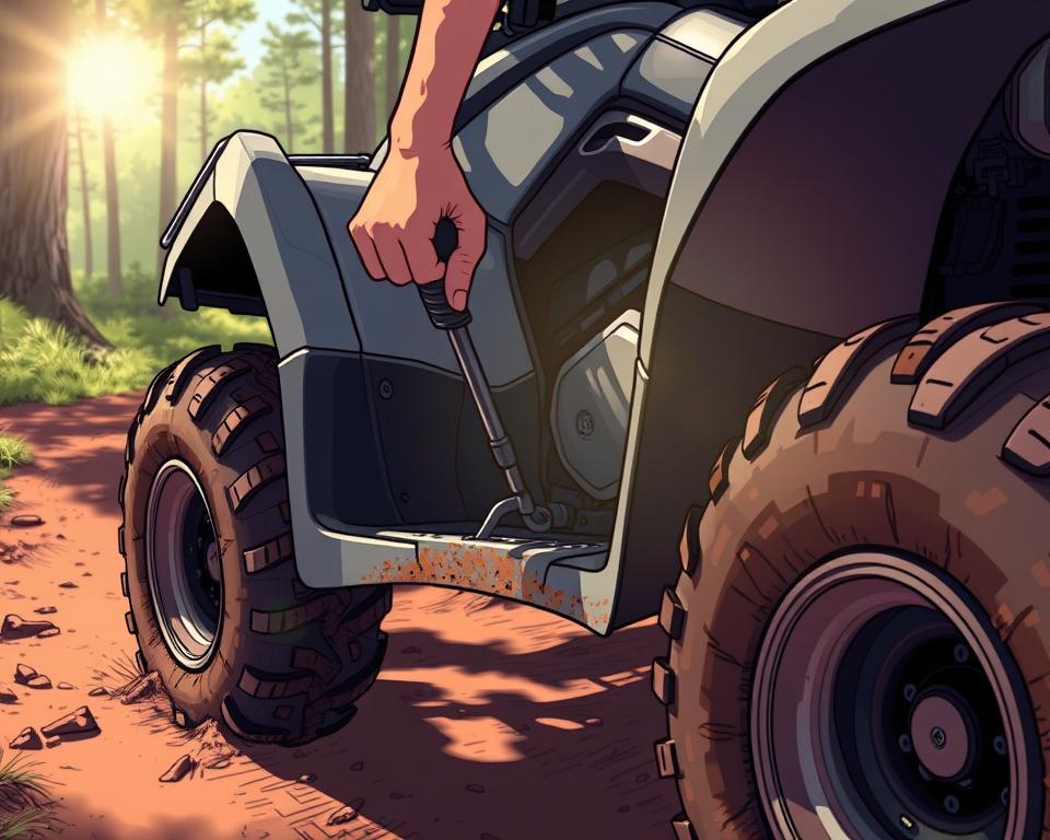 How to Adjust Plow Tilt on Your Can Am Vehicle